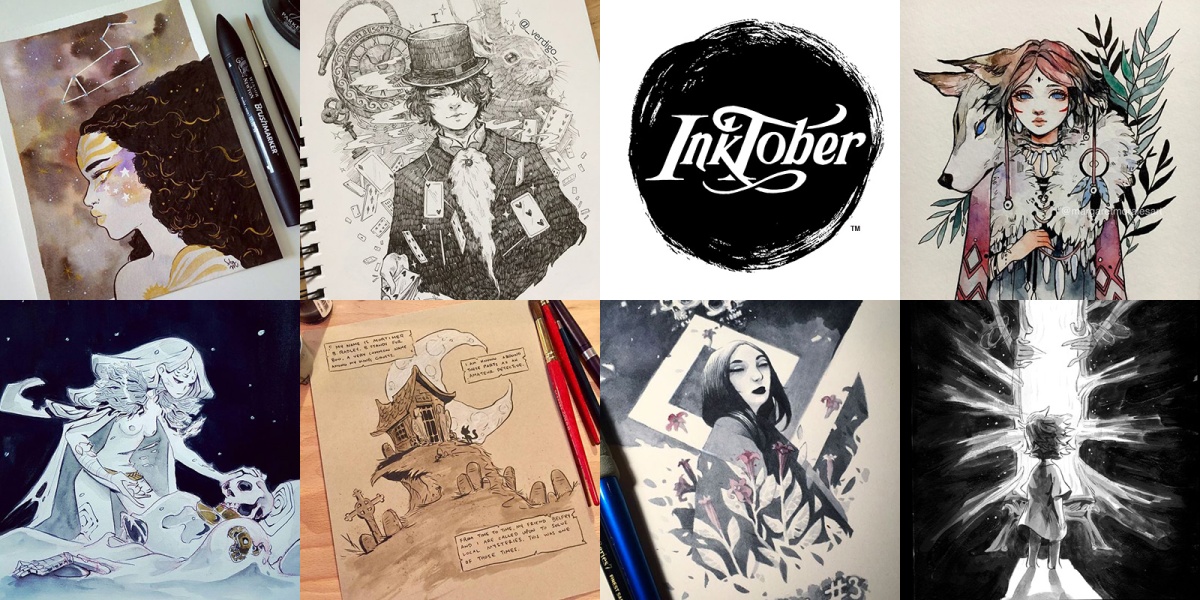 Inktober, the spring of Artists